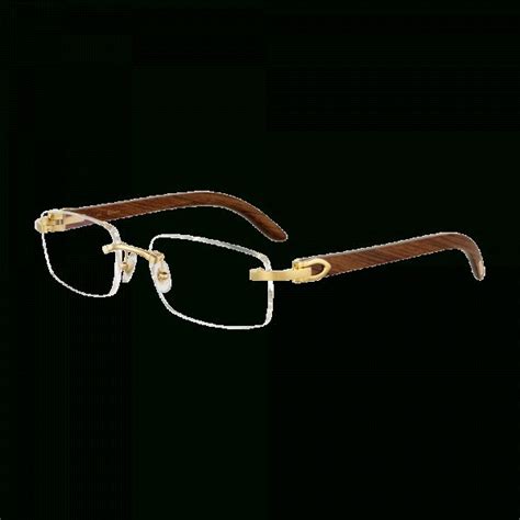 cheap cartier wood frame glasses|cartier glasses men wood frames.